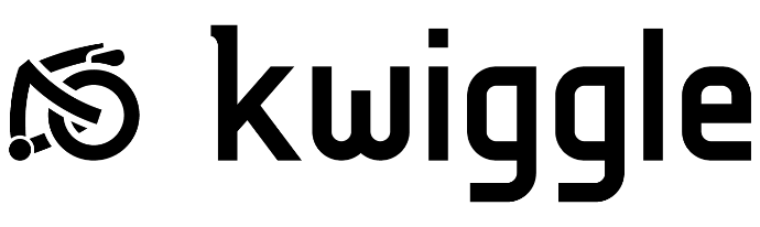 Kwiggle, das kompakteste Klappfahrrad der Welt Kwiggle-Logo