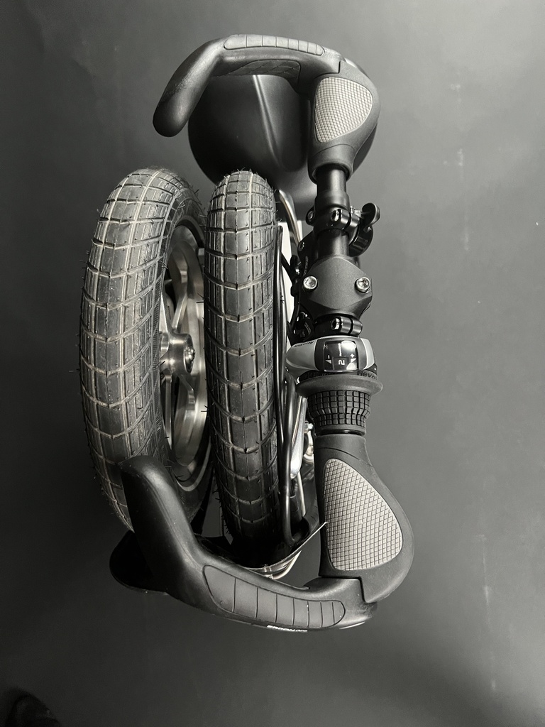 Ergon GP5-L Gripshift® Dual Twist gefaltet von oben