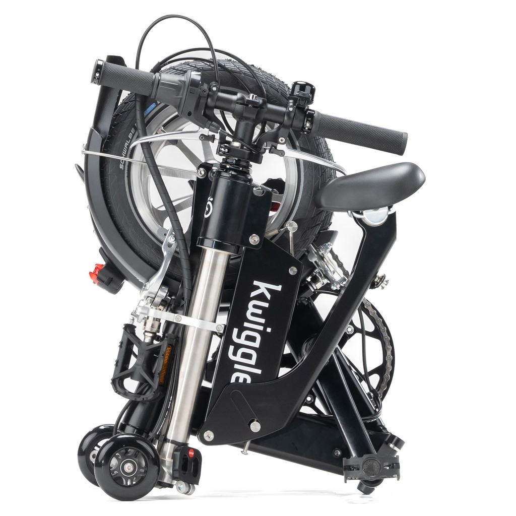Kwiggle® 3-speed black, fully equipped with paint defects